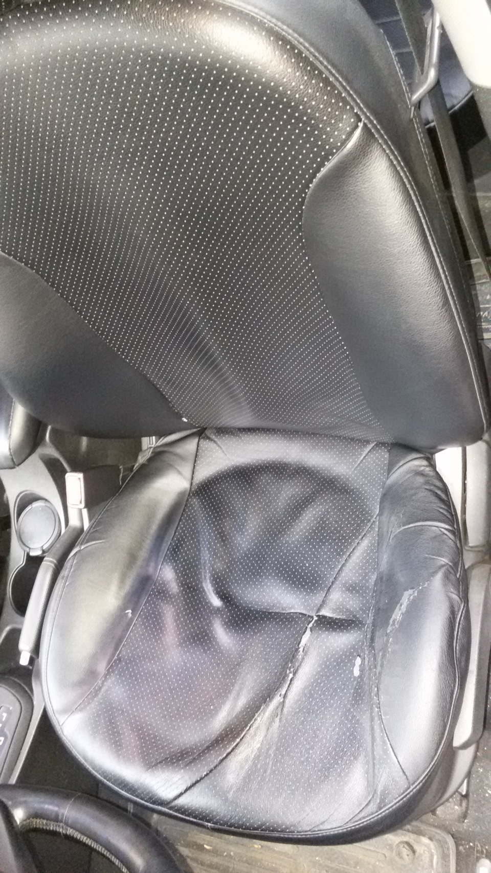 Чехлы на сидения. — Hyundai Solaris Hatchback, 1,6 л, 2011 года ...