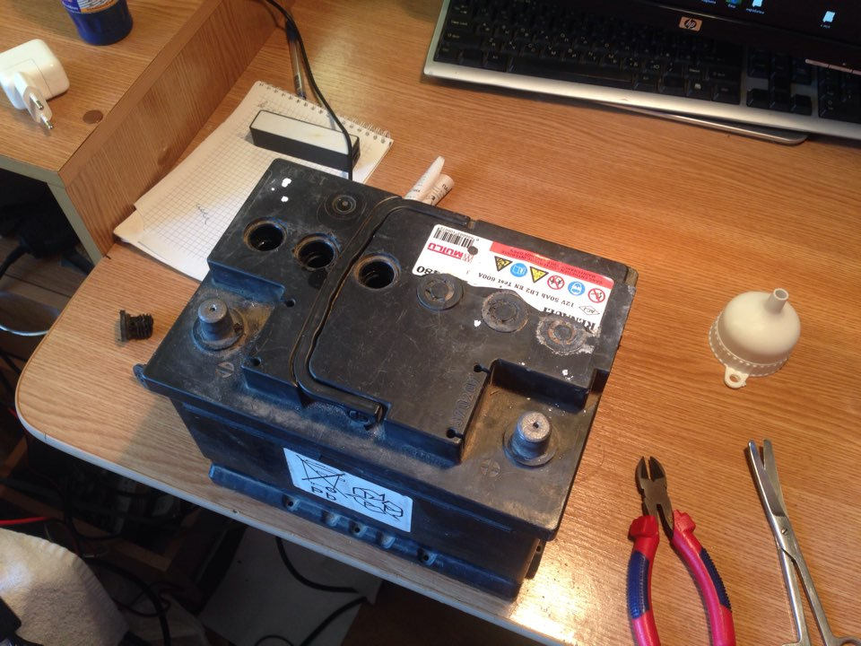 Оживляем акб — Lada 21121, 1,6 л, 2008 года | расходники | DRIVE2