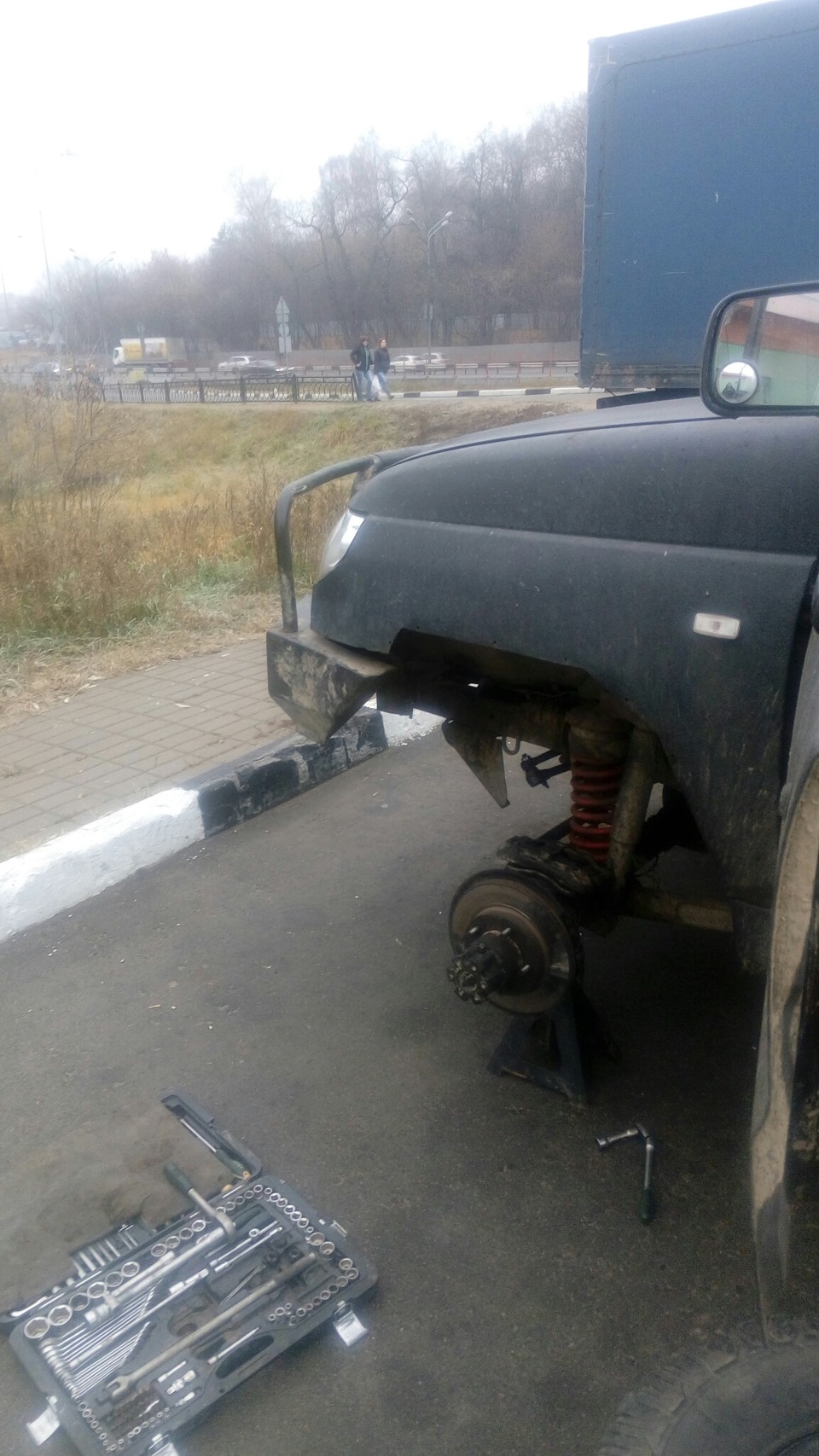 Болт суппорта — УАЗ Patriot, 2,7 л, 2008 года | поломка | DRIVE2