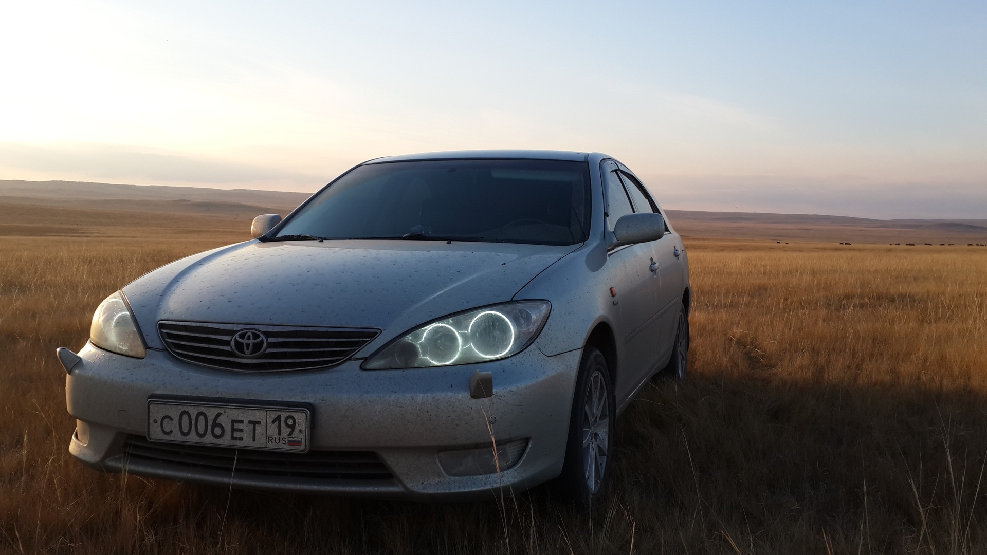 Toyota Camry (XV30) 2.4 бензиновый 2005 | 2.4 японец левый руль на DRIVE2