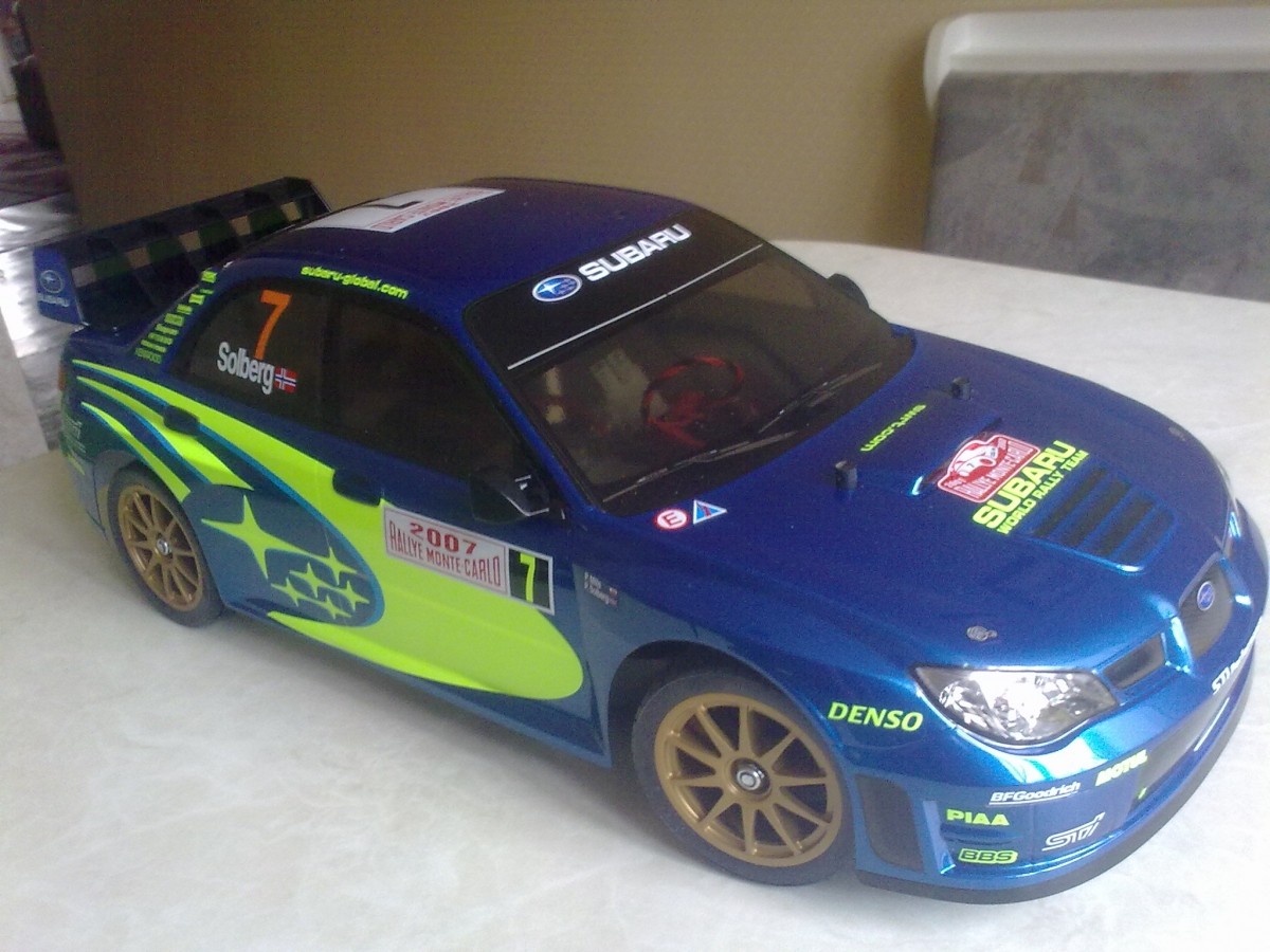 Subaru Impreza WRC 2007 Drift