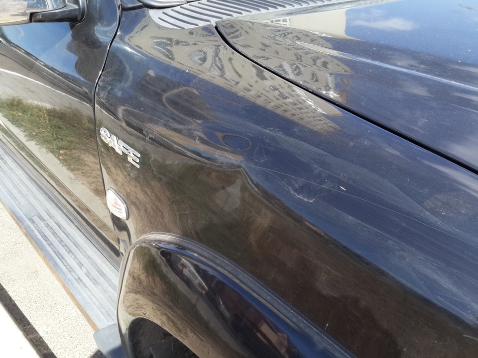 Утром встал, а крыло помято — Great Wall Safe, 2,3 л, 2009 года | ДТП ...