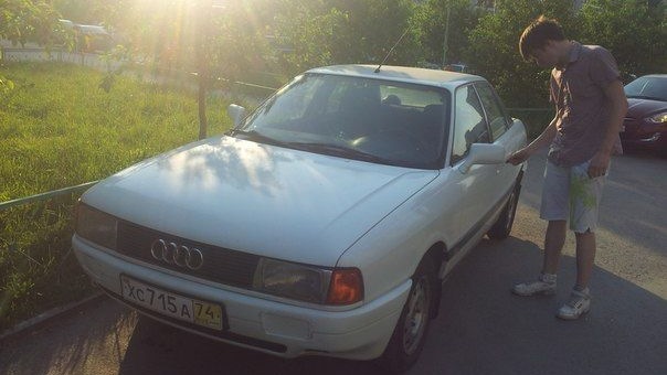 Audi 80 (B3) 1.8 бензиновый 1991 | Я называю ее "Frau" на DRIVE2