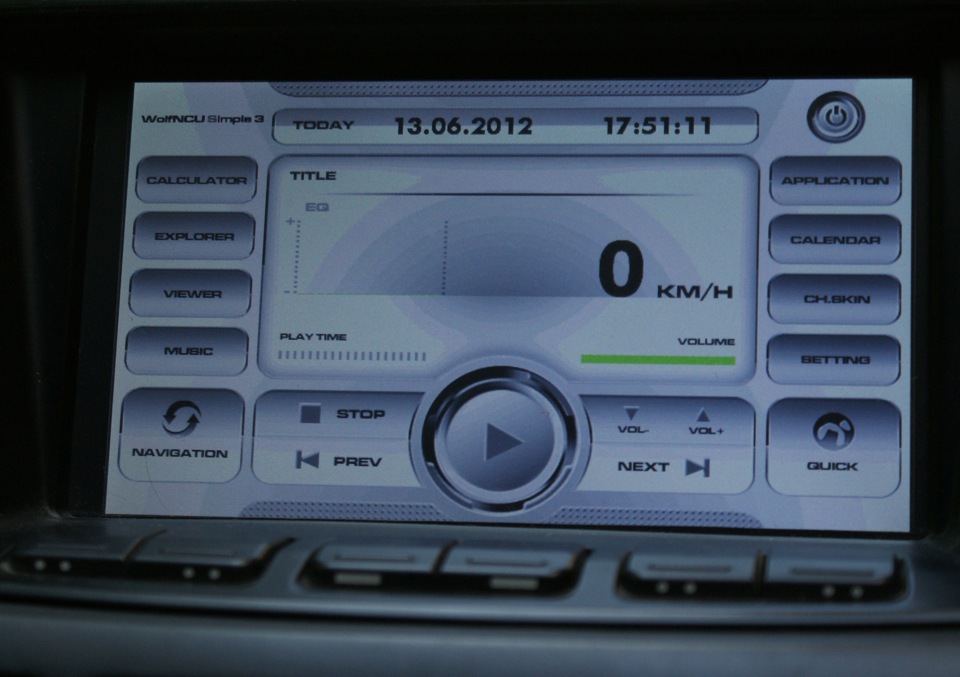 Штатный монитор---навигатор — Mitsubishi Lancer IX, 1,5 л, 2007 года ...