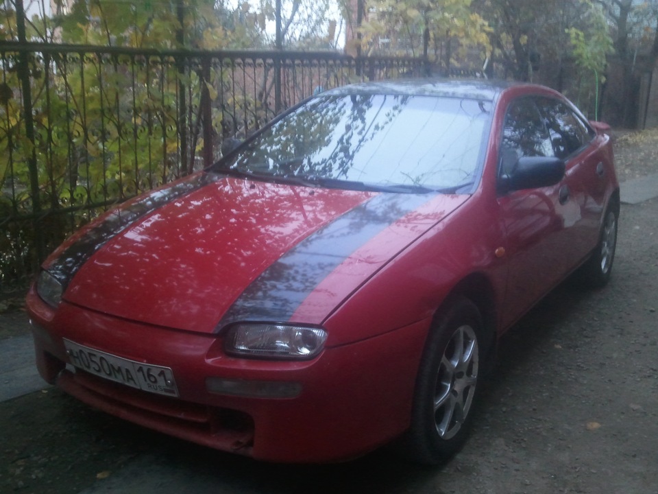 проба пера, или временное решение что бы не слазил лак! — Mazda 323 V ...