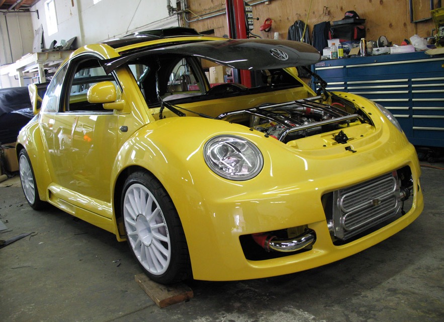 Tuned Volkswagen Beetle