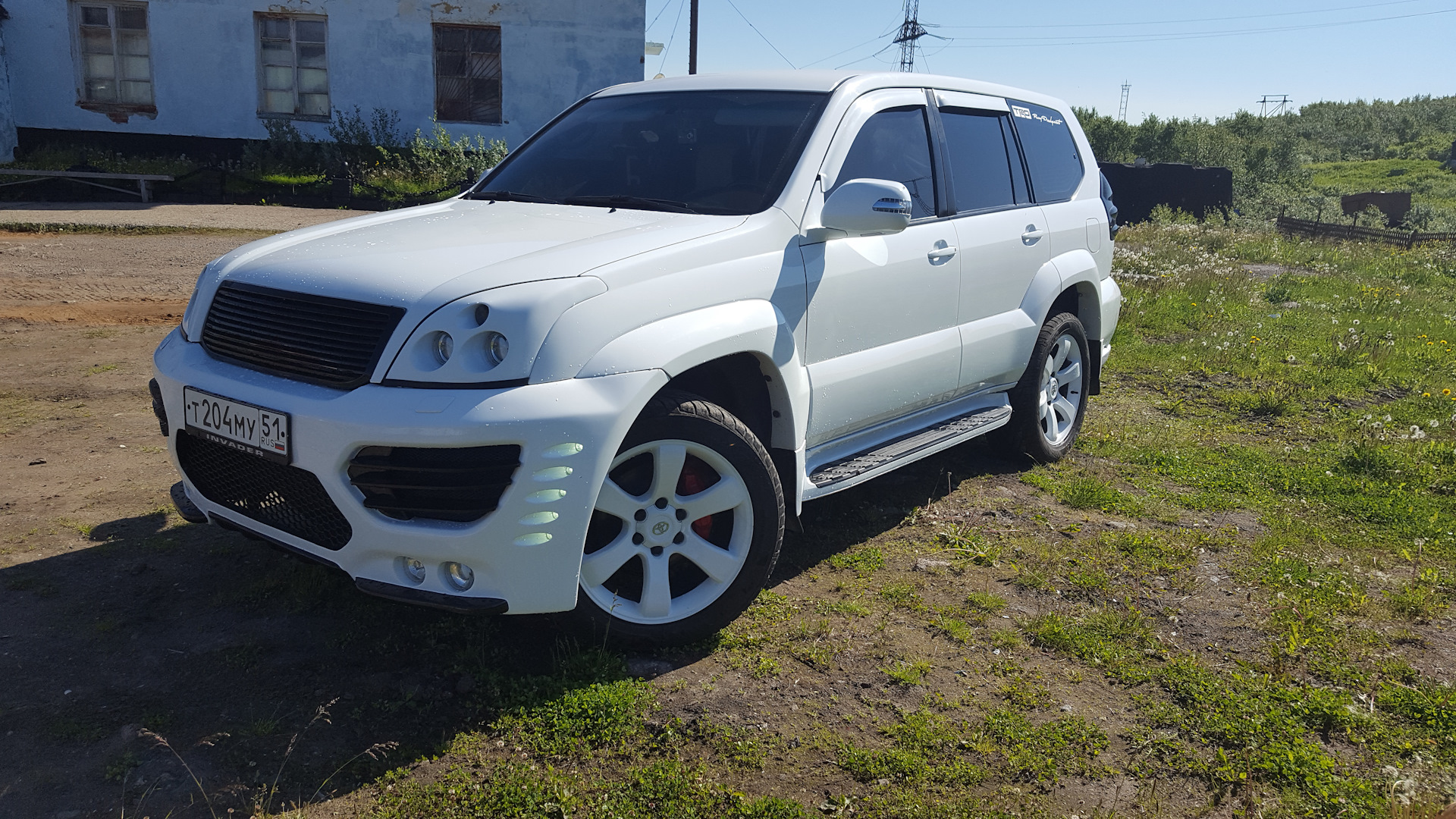 Toyota Land Cruiser Prado 120-series 4.0 бензиновый 2008 | PRADO INVADER на  DRIVE2