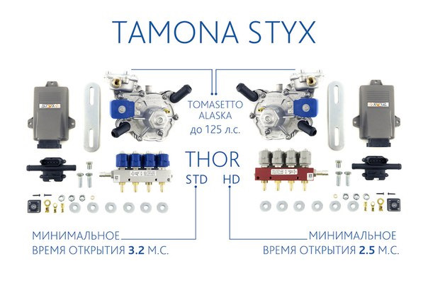 Прошивка с температурной коррекцией газа tamona