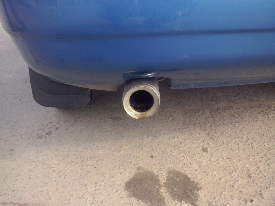 Насадка на глушитель из старого термоса — DRIVE2