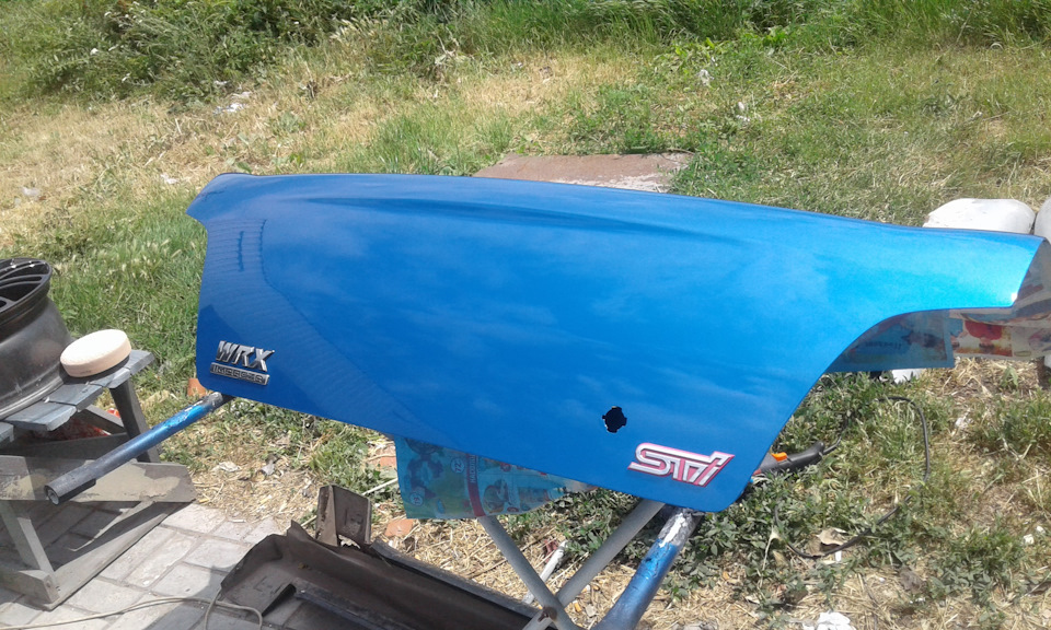 Покраска багажника на Субару — DRIVE2