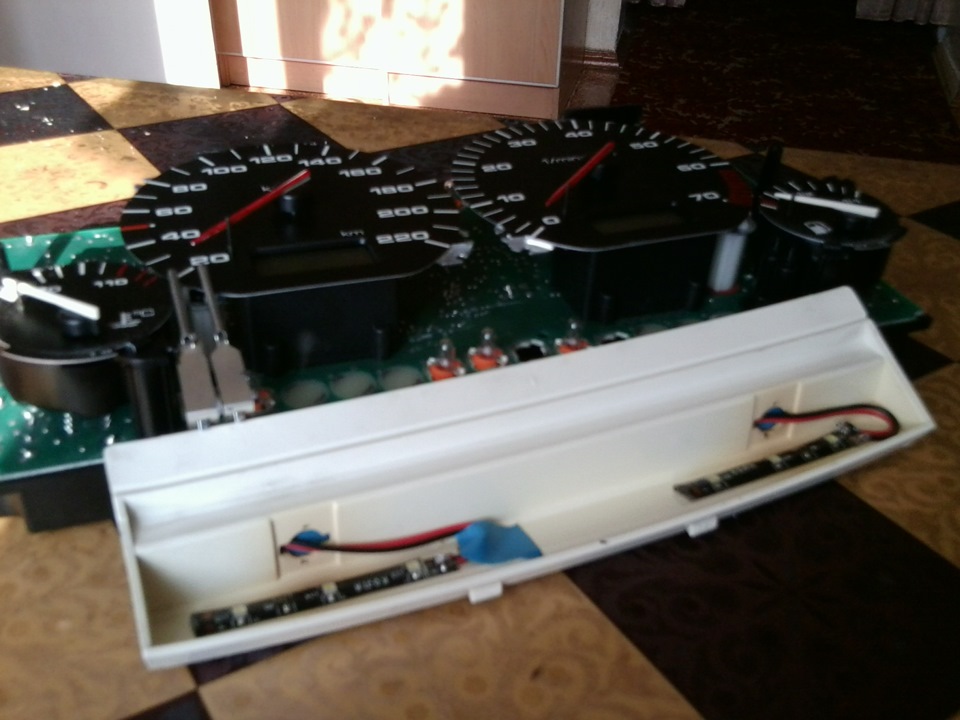 Подсветка приборной доски (полуколхоз) — Volkswagen Golf Variant (Mk3 ...