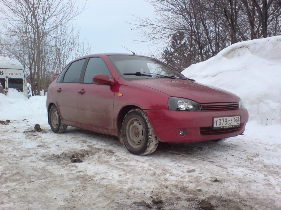 Лада калина седан занижение