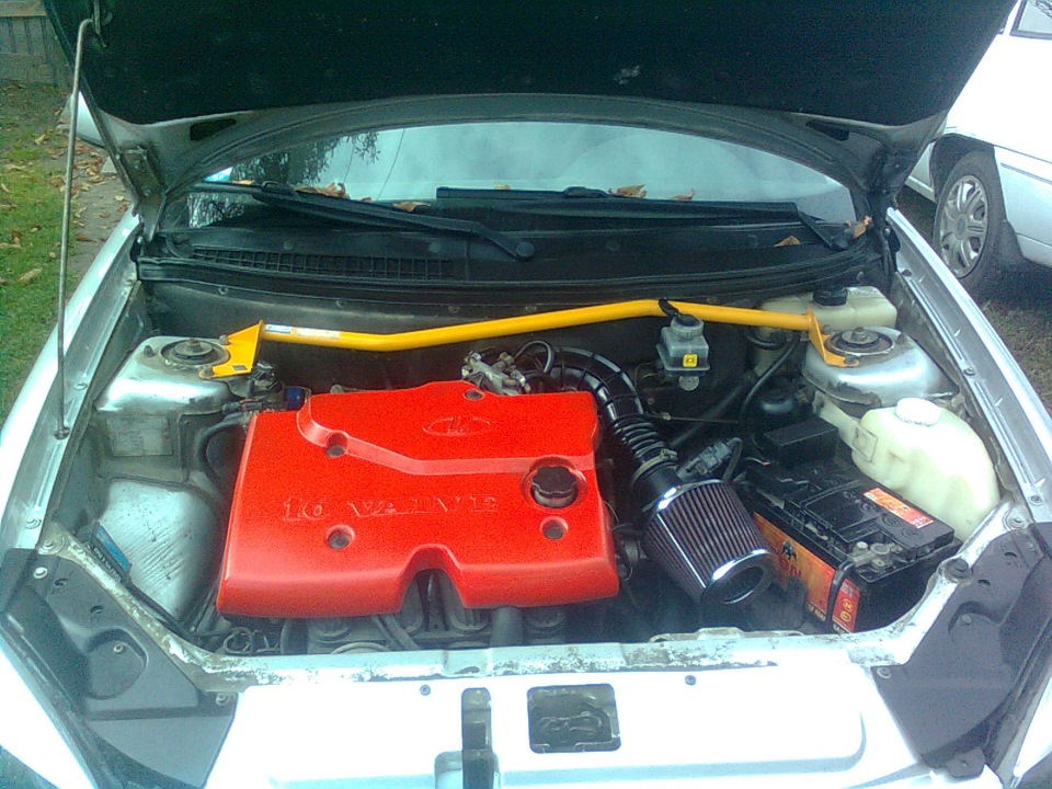 Чистота под капотом или наконец-то помыл фильтр — Lada Приора седан, 1 ...