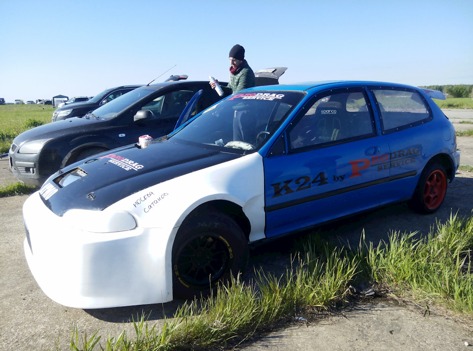 Фото в бортжурнале Honda Civic Hatchback (5G)