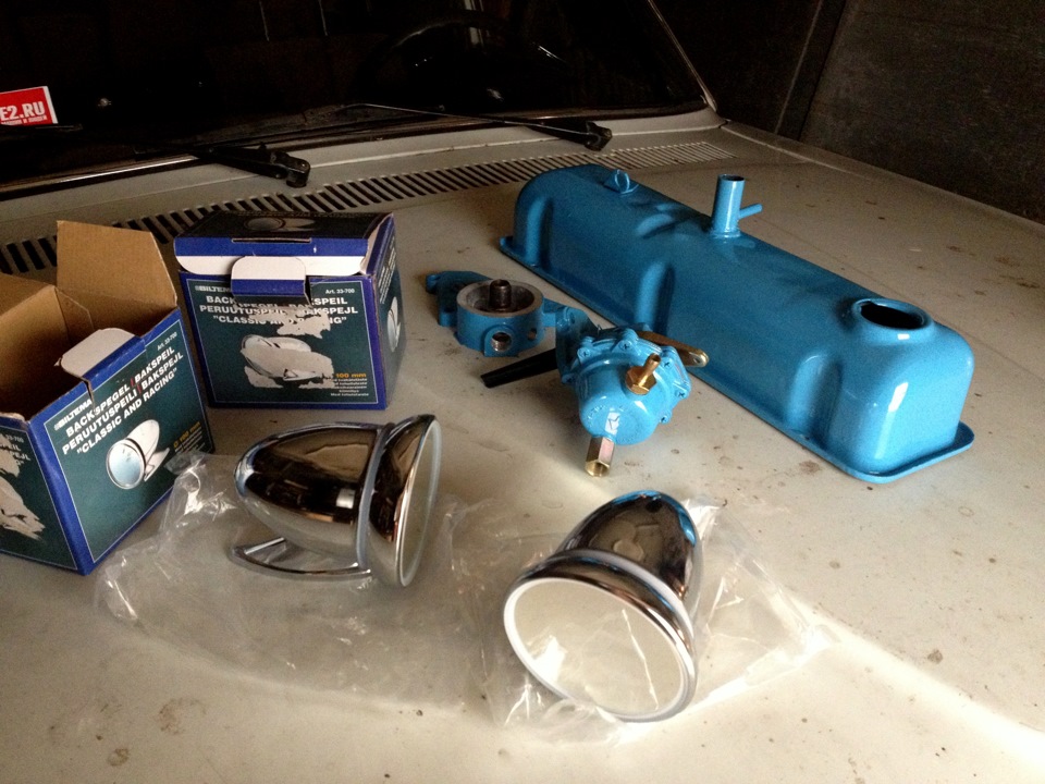 Купил хром зеркала (вместо лопухов.) — ГАЗ 2410, 5,5 л, 1990 года ...