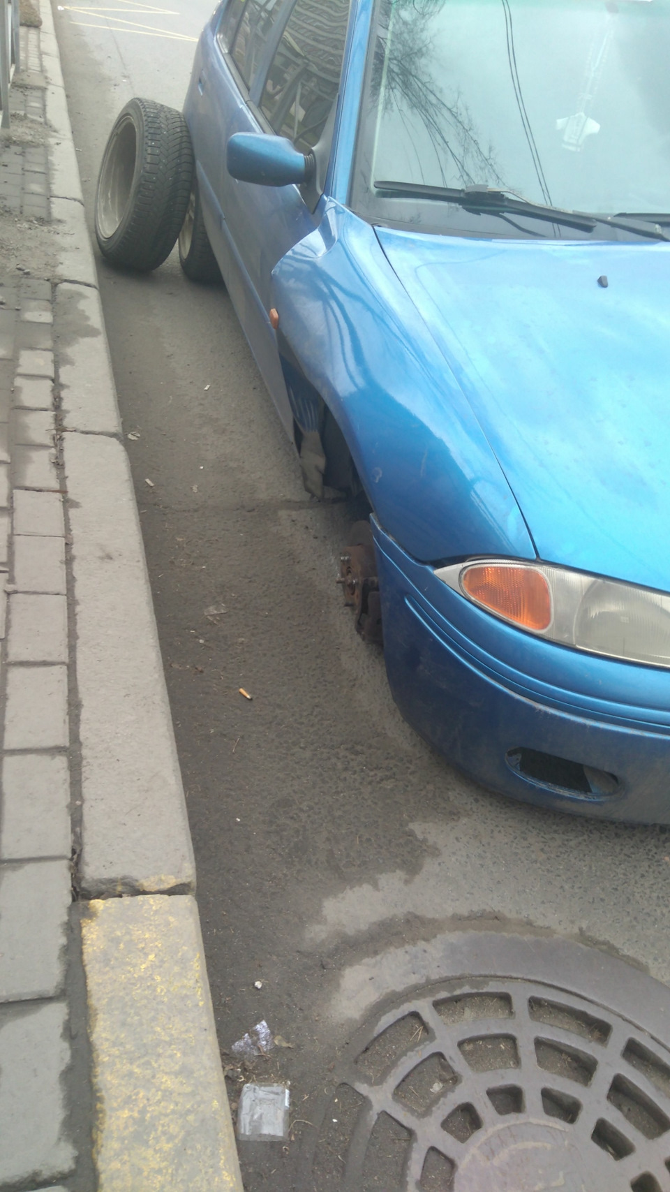 Не одно так второе — Rover 200 Mk3, 1,4 л, 1999 года | ДТП | DRIVE2