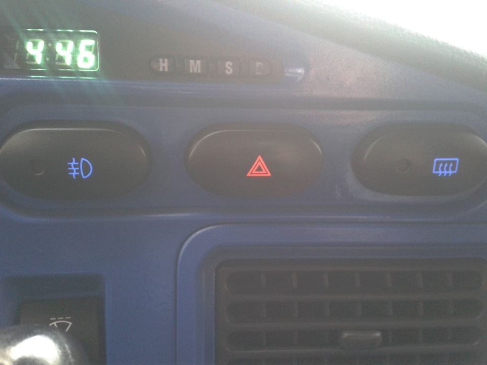 Подсветка панели приборов — Daewoo Nexia (N150), 1,6 л, 2008 года ...