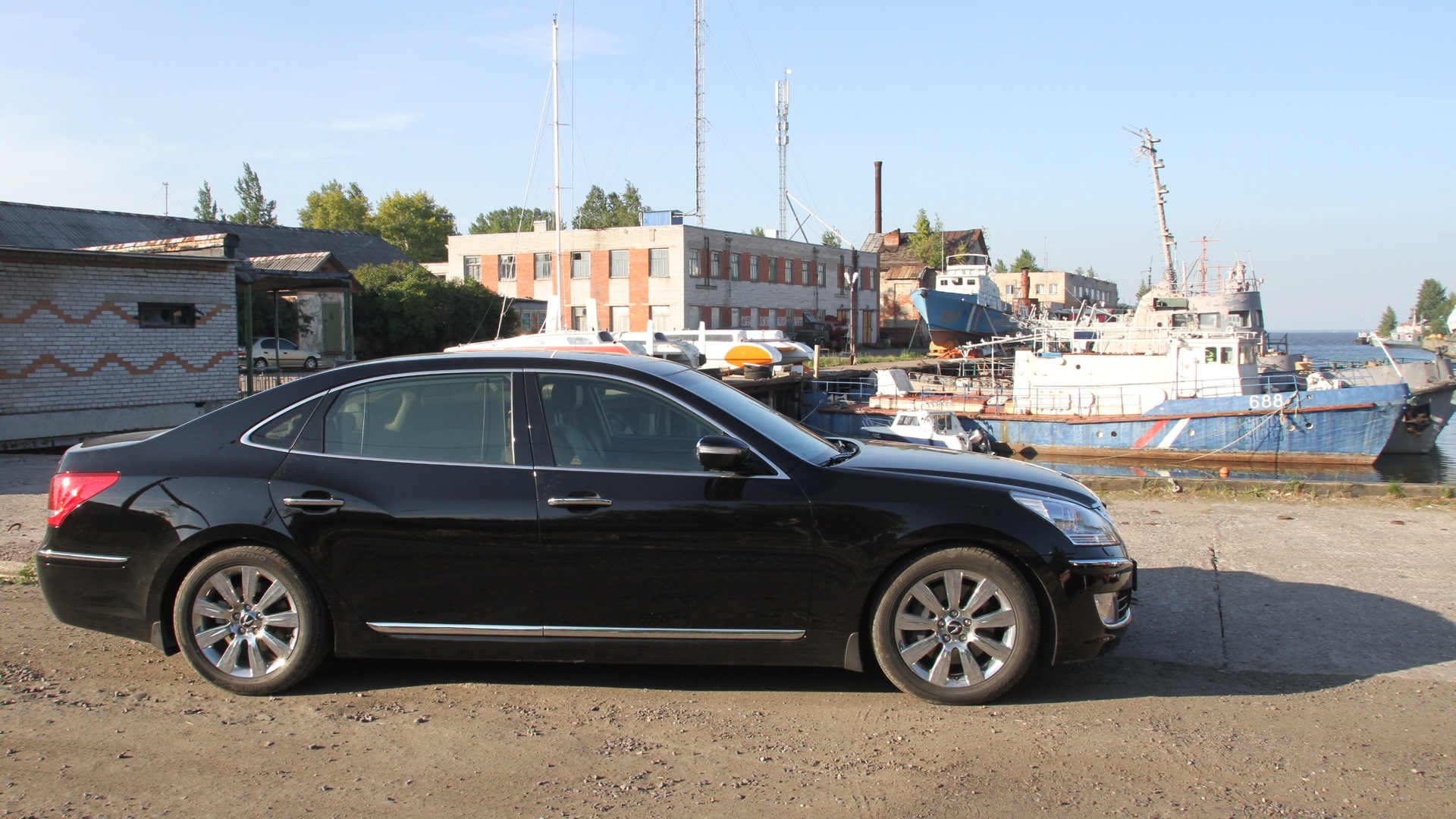 Hyundai Equus (2G) 3.8 бензиновый 2012 | 3,8 Линкор на DRIVE2