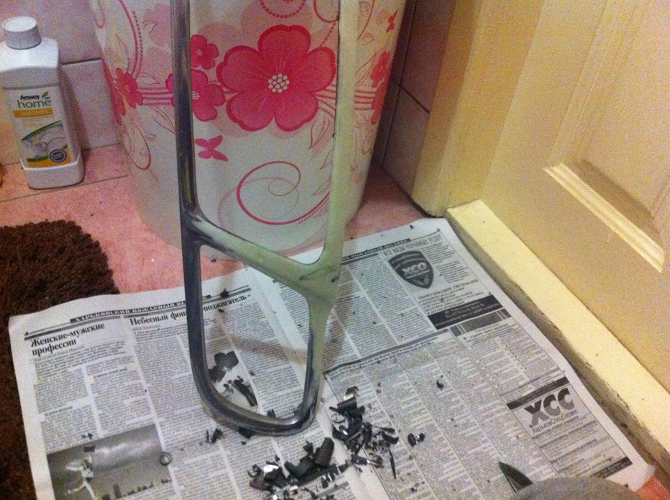 Решил переделать решетку радиатора на свой вкус — Daewoo Lanos, 1,5 л ...