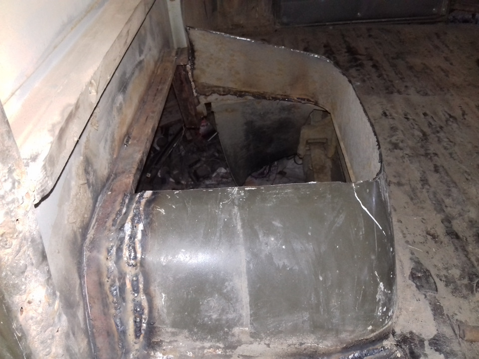 обварка задних арок — УАЗ 3962, 2,9 л., 1987 года | кузовной ремонт ...