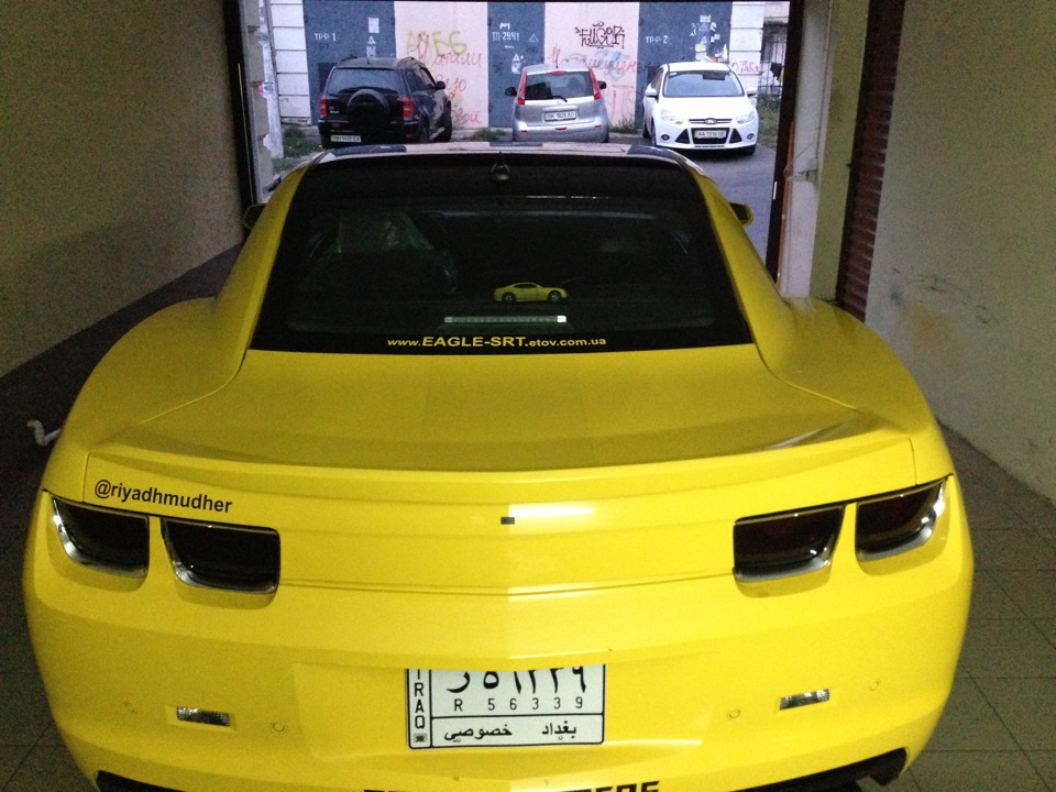 Оклейка Chevrolett Camaro под Pace Car — DRIVE2