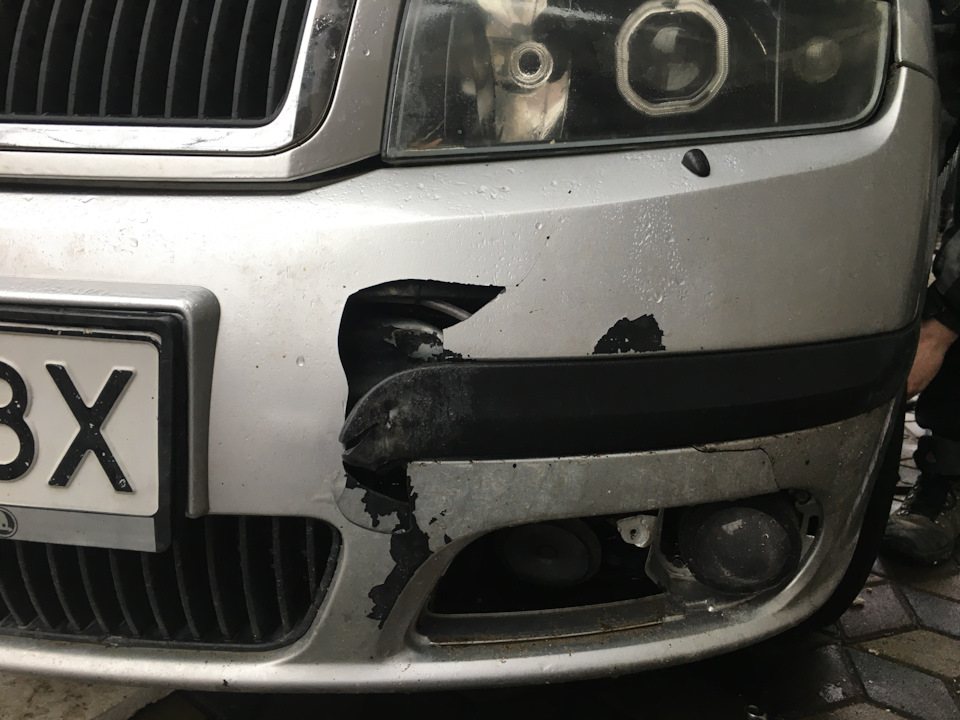 Дтп (тормозные колодки Intelli) — Skoda Fabia Mk1, 1,9 л, 2004 года ...