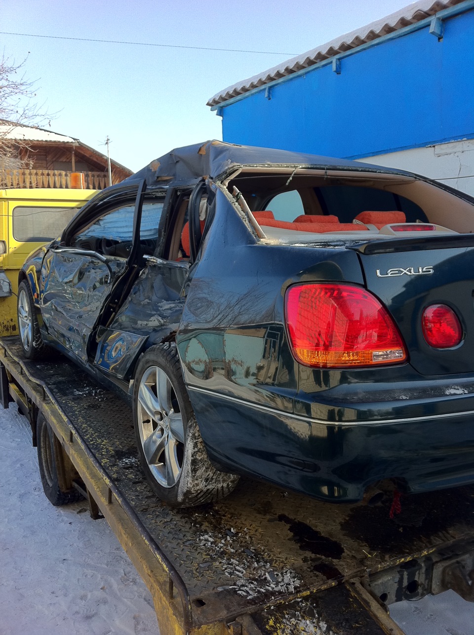 разбил своего коня — Lexus GS (JZS160), 3 л, 2002 года | кузовной ремонт |  DRIVE2