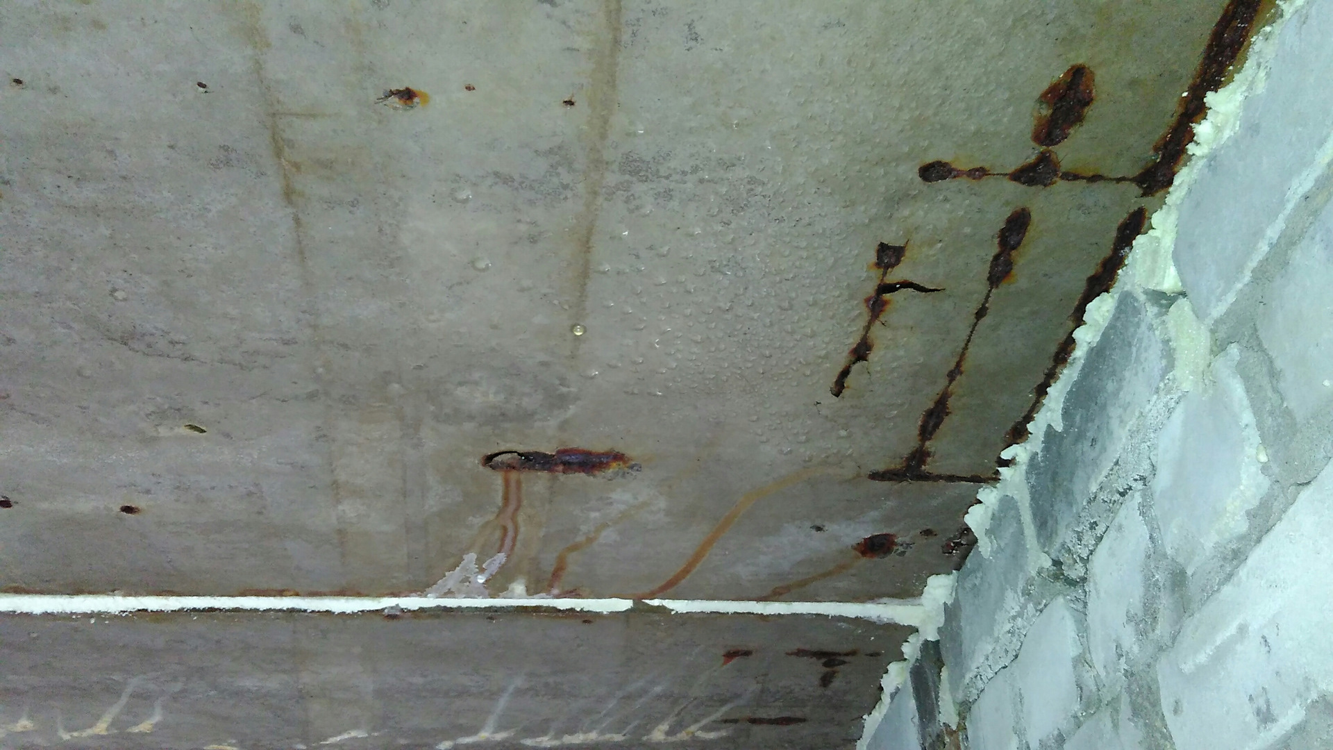 конденсат в гараже на потолке