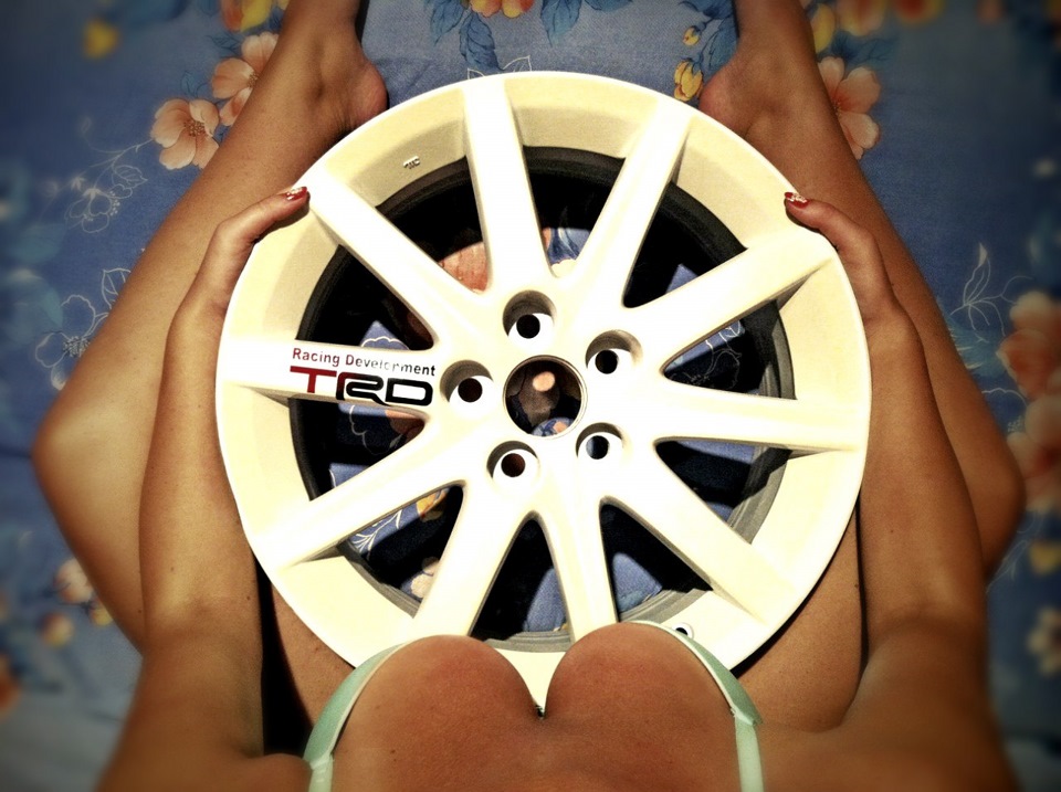 Stage 5 —Диски R17 белые TRD.Как вам? — Toyota Soarer (3G), 2,5 л, 1995 ...
