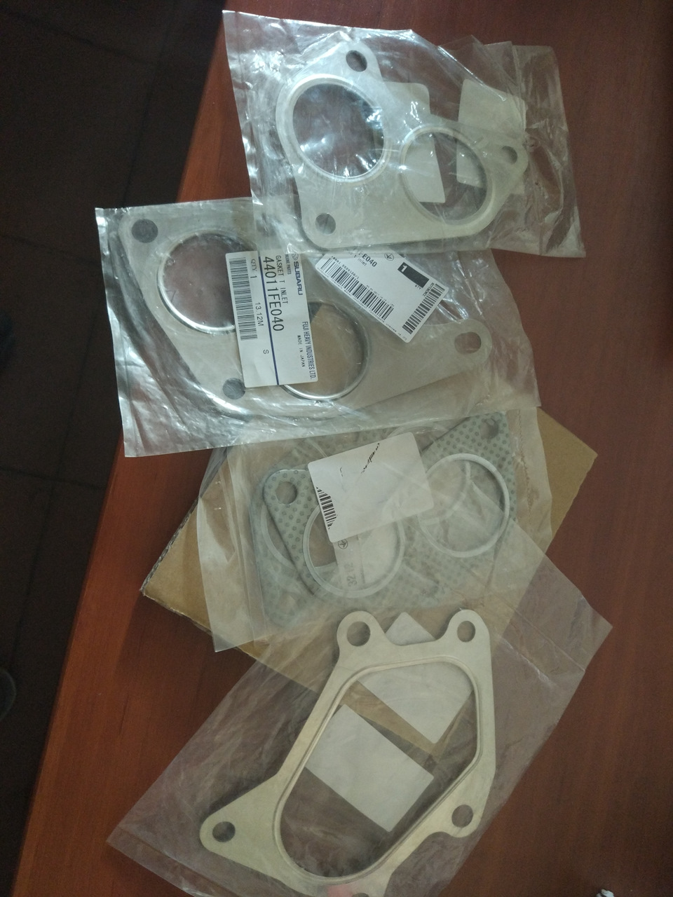44011FE040 GASKET \ Прокладка под турбину SUBARU | Запчасти на DRIVE2