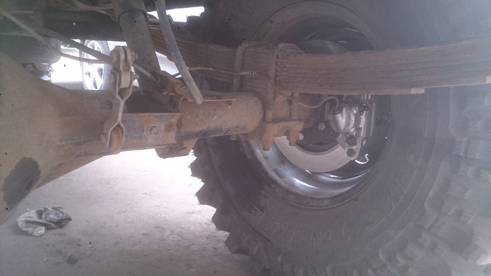 дисковые тормоза ваз на заднюю ось уаз — УАЗ 31519, 2,7 л, 2013 года ...