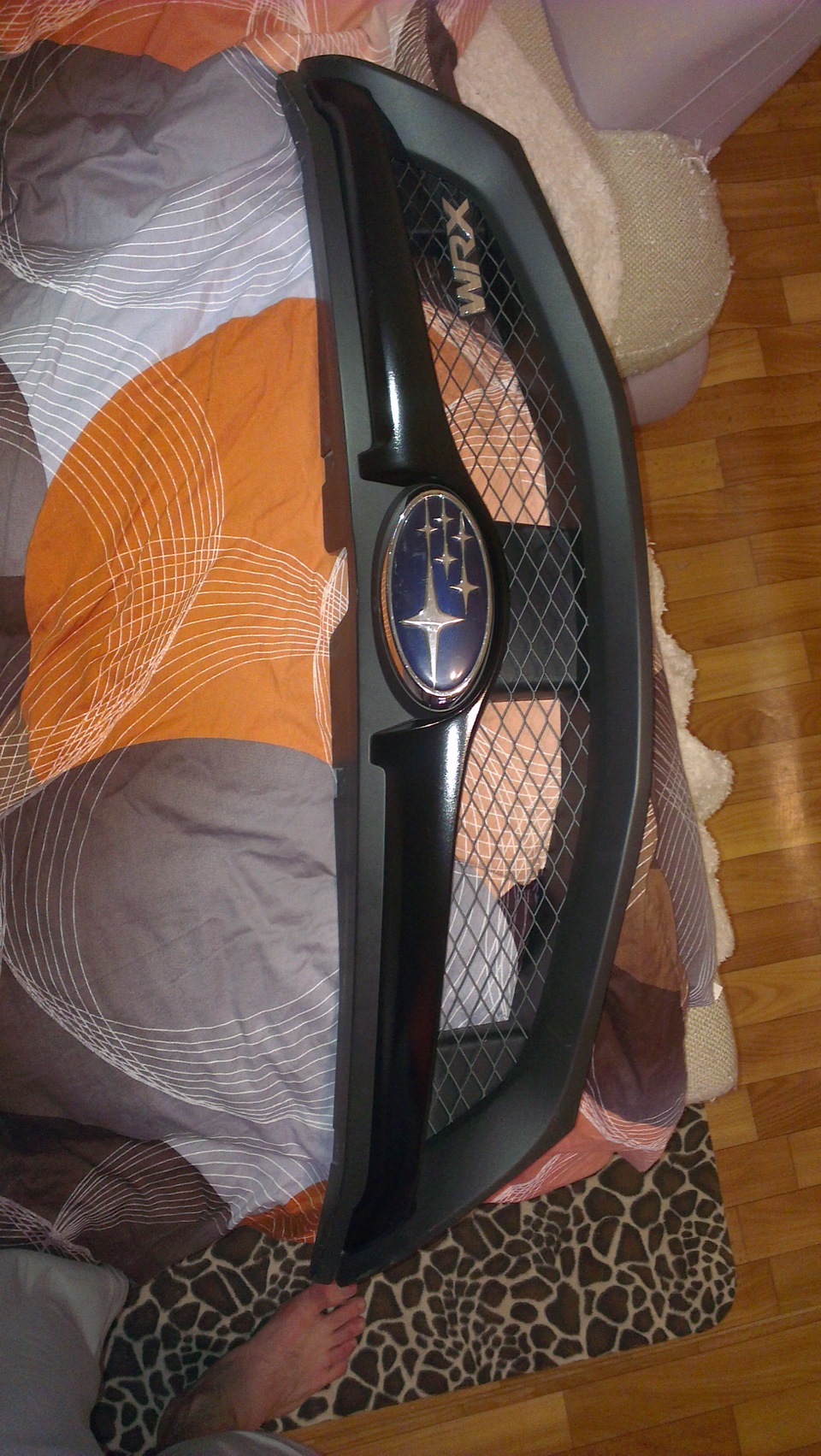 Покраска решетки радиатора — Subaru Impreza (GE/GH), 1,5 л, 2008 года ...