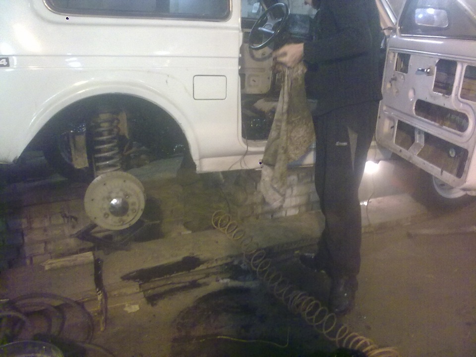 переборка рессор — УАЗ 3303, 2,4 л, 1990 года | своими руками | DRIVE2