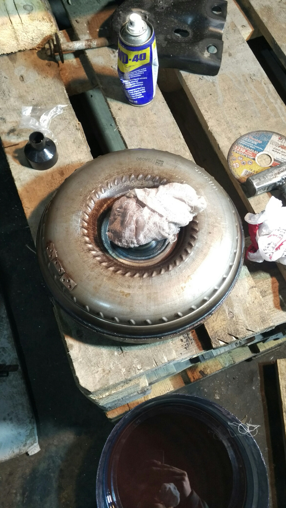 Собрали коробку) — Volvo S80 II, 2,5 л., 2006 года | поломка | DRIVE2