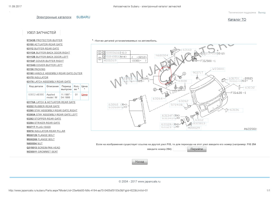 Ищу тросик двери багажника — Subaru Legacy (BE/BH/BT), 2,5 л, 1998 года ...