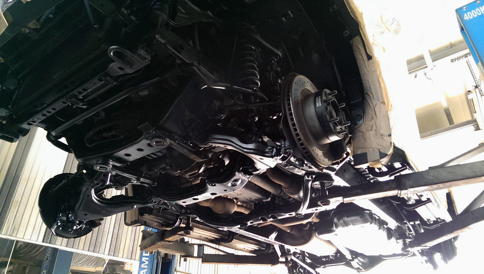 антикоррозийное покрытие & напыляемая шумоизоляция — Lexus GX (UZJ120 .
