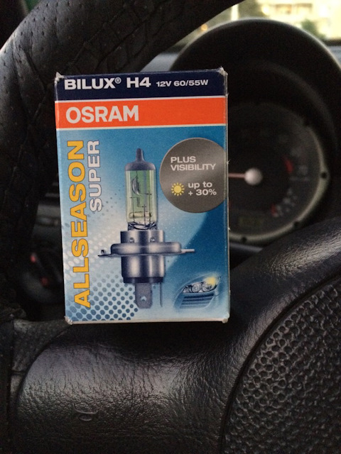 64193ALS Лампа H4 12V 60/55W P43t ALS всесезонная +30% OSRAM | Запчасти ...