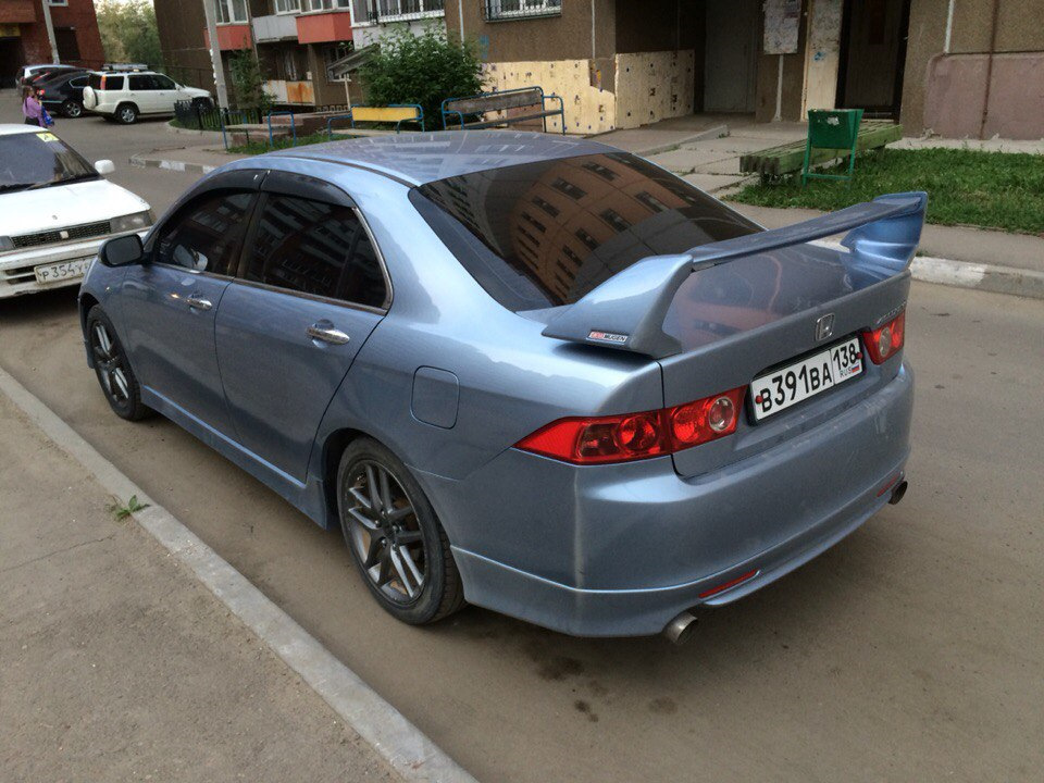 Honda Accord Type s серая