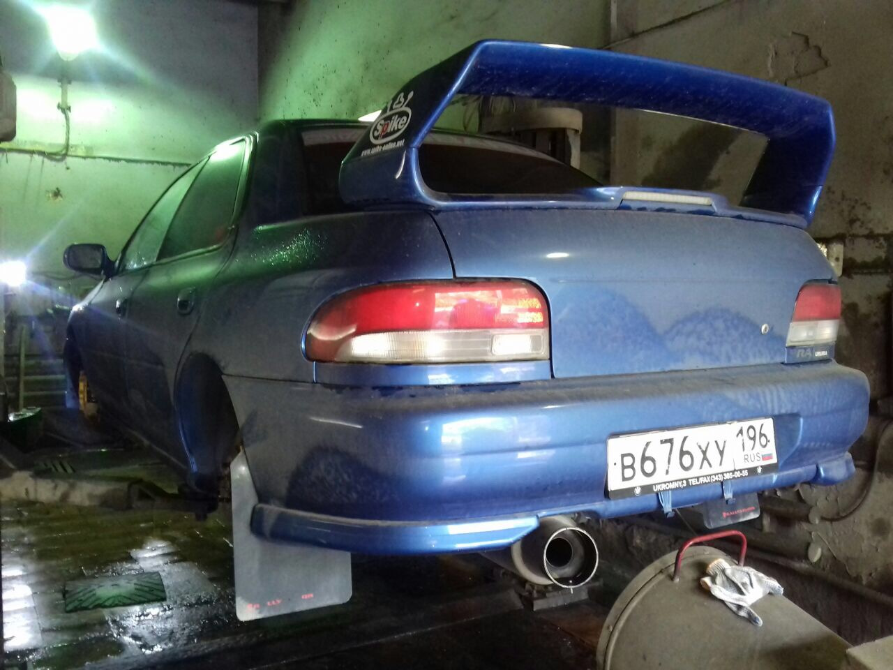 Антикор Меркасол — Subaru Impreza WRX STI (GC), 2 л, 2000 года | визит ...