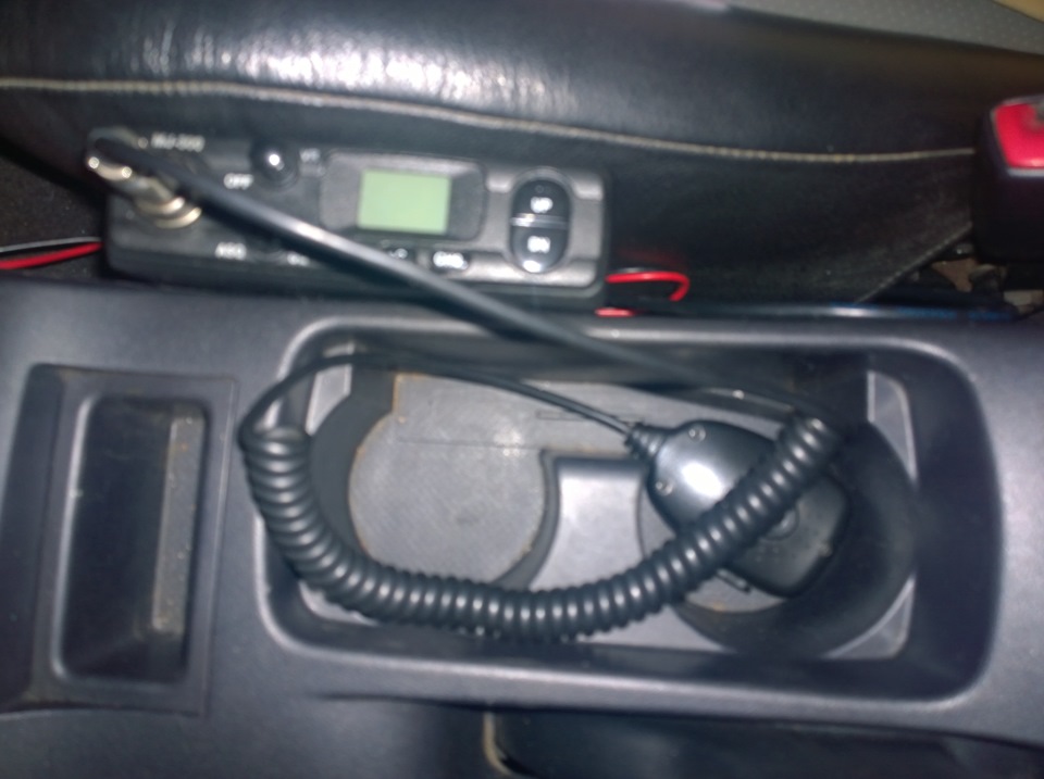 Временная рация в авто MJ-300 — Mitsubishi Lancer X, 2,4 л, 2007 года ...