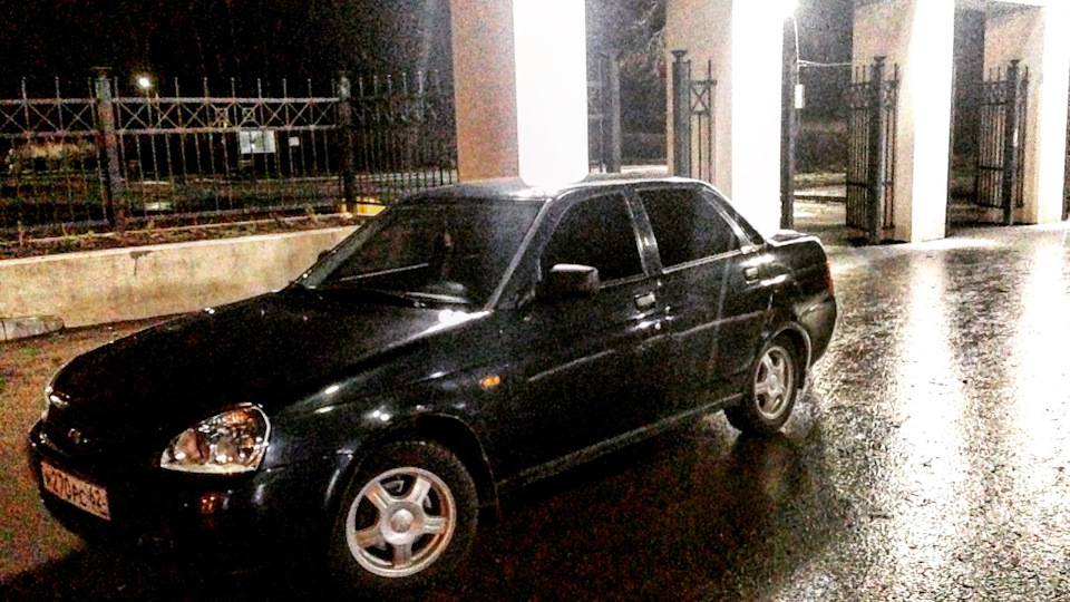 Штатная сигнализация делает мозги — Lada Приора седан, 1,6 л, 2008 года ...
