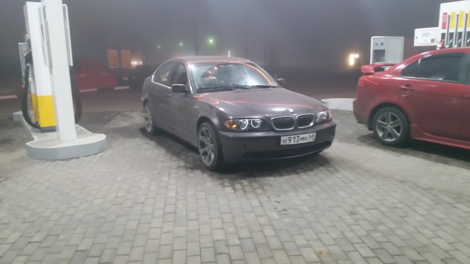 как-то заехали на Shell… — BMW 3 series (E46), 2,2 л, 2002 года ...
