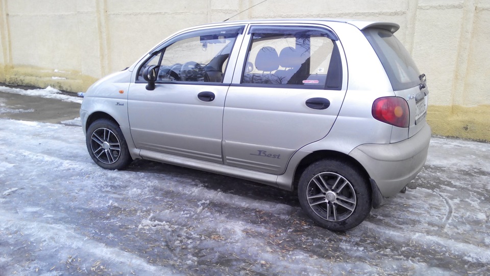 Daewoo Matiz на КРУТЫХ дисках