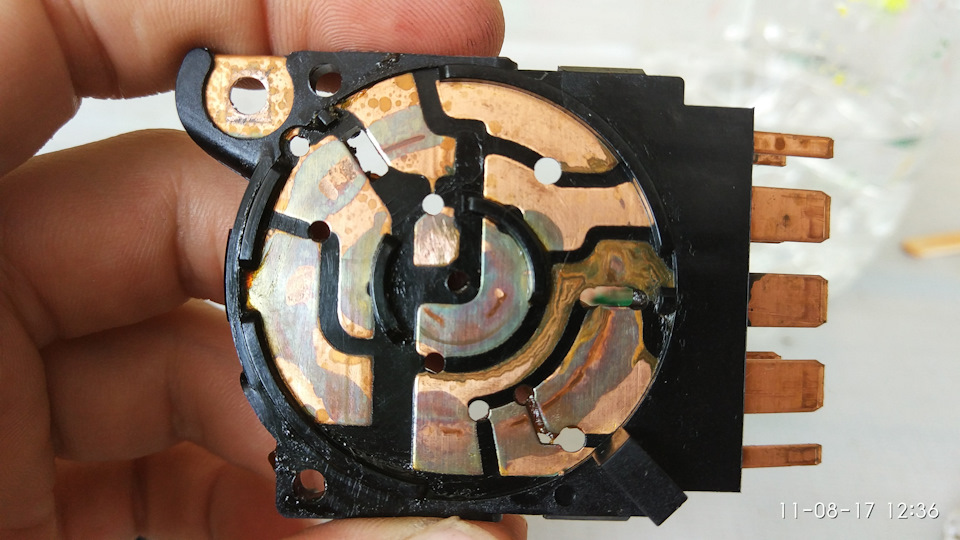 Ремонт контактной группы замка зажигания — ГАЗ Сайбер, 2,4 л, 2010 года ...