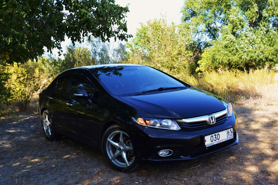 Хонда civic черная