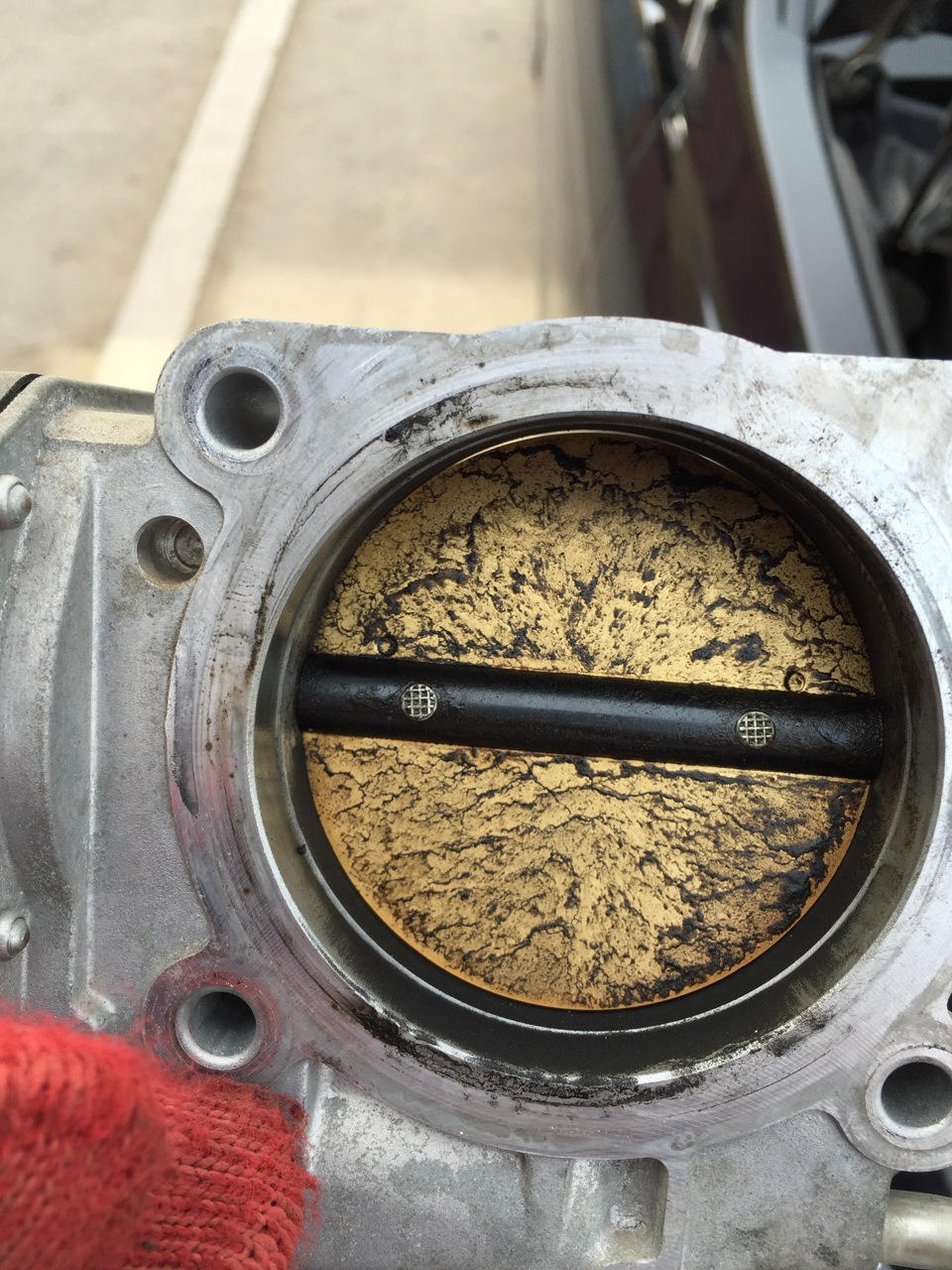 Чистка дроссельной заслонки и маф-сенсора — Lexus GS (S190), 3,5 л ...