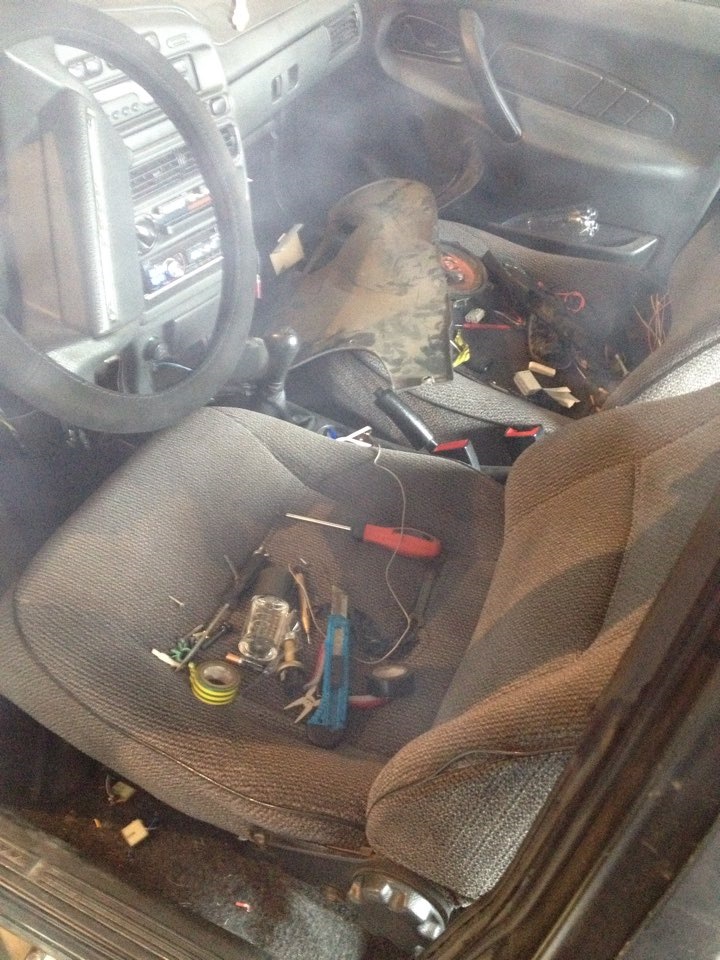 подключение ЭСП — Lada 2115, 1,5 л, 2004 года | аксессуары | DRIVE2