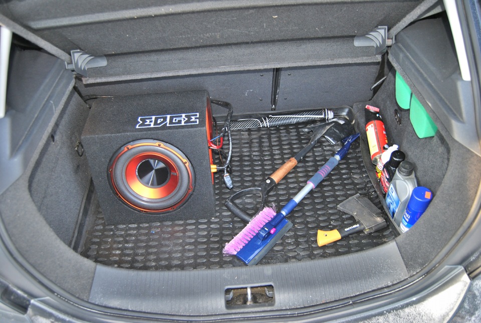 Opel Astra h универсал stels Subwoofer