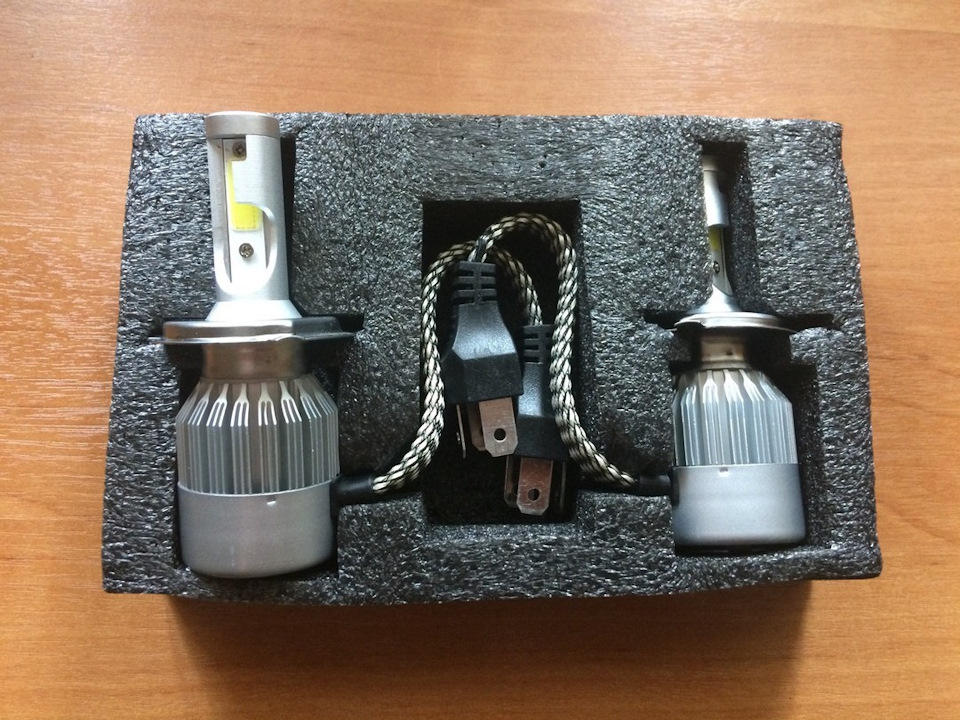 LED лампы в фары, новые диоды в габаритные огни — Lada 2114, 1,6 л ...