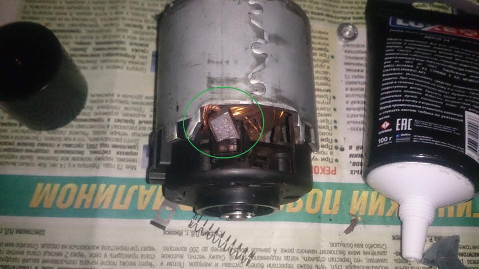 Реставрация моторчика отопителя, или "когда трещит печка" — Mitsubishi ...